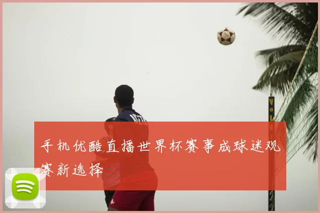 手机优酷直播世界杯赛事成球迷观赛新选择
